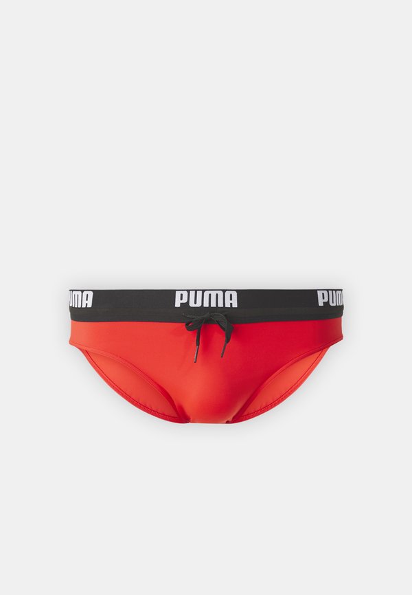 Puma SWIM MEN LOGO BRIEF - Swimming briefs - red