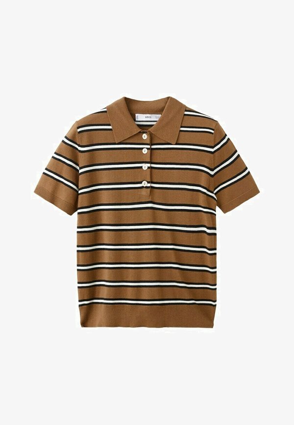 Mango Polo shirt - camel