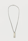 Calvin Klein PARALLEL - Necklace - silver-coloured