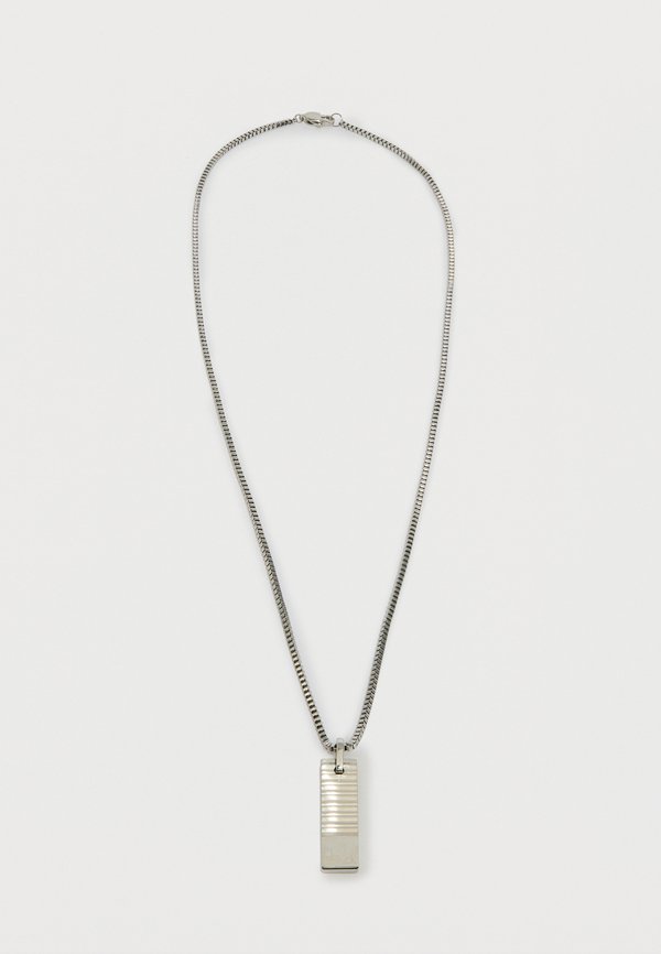 Calvin Klein PARALLEL - Necklace - silver-coloured