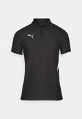Puma Polo shirt - black/silver/white