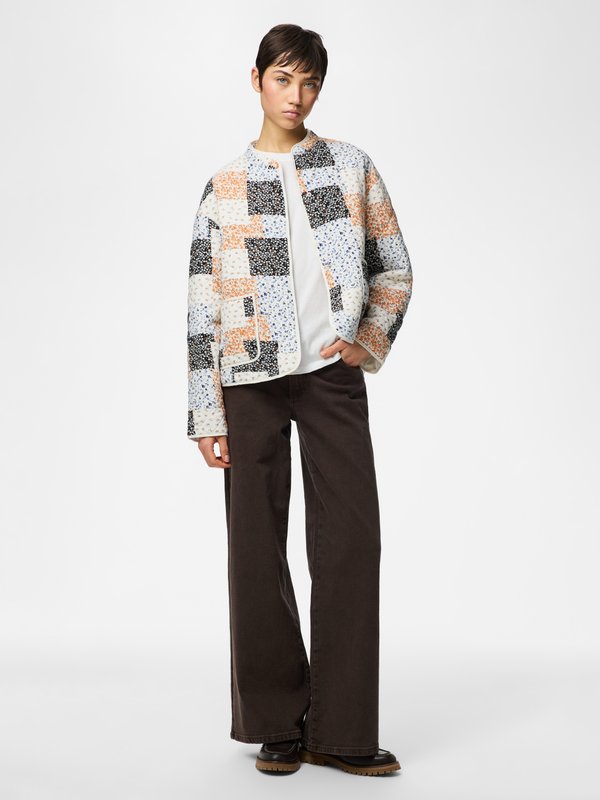 Pieces PCRIKKE QUILTED JACKET NOOS
