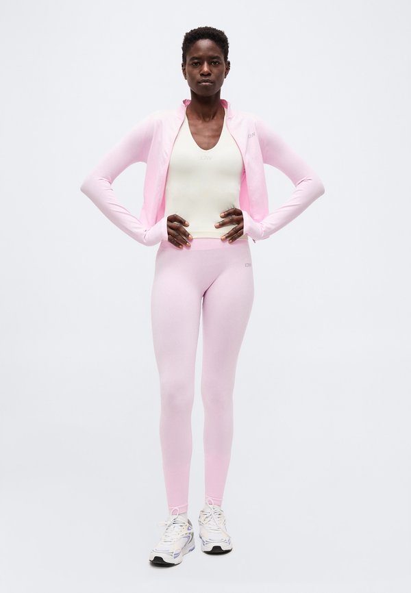 ICANIWILL SMOOTH SEAMLESS ZIP JACKET