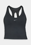 Nike Performance BRA TANK - Top - black/anthracite/dark smoke grey