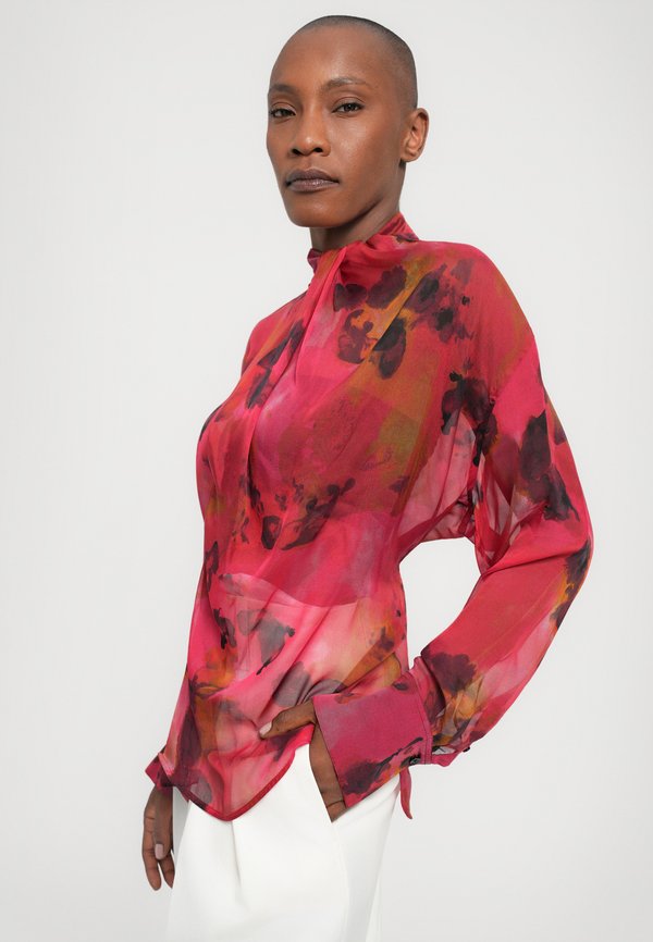 Victoria Beckham DRAPE DETAIL BLOUSE