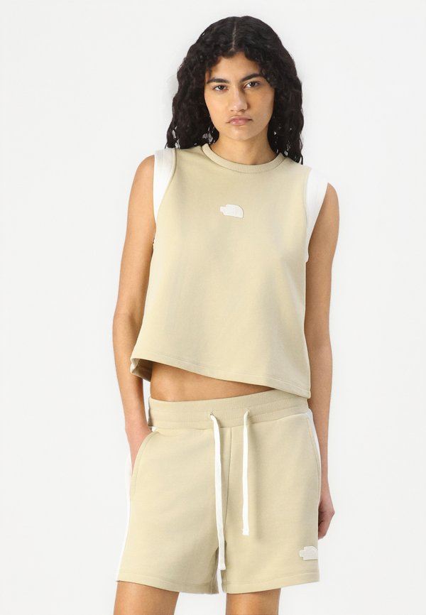 The North Face TERRY RELAXED CROPPED TANK