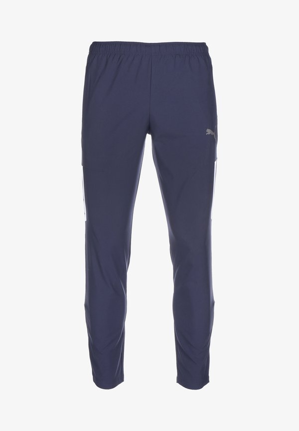 Puma HOSEN  - Tracksuit bottoms -  black-pumawhite