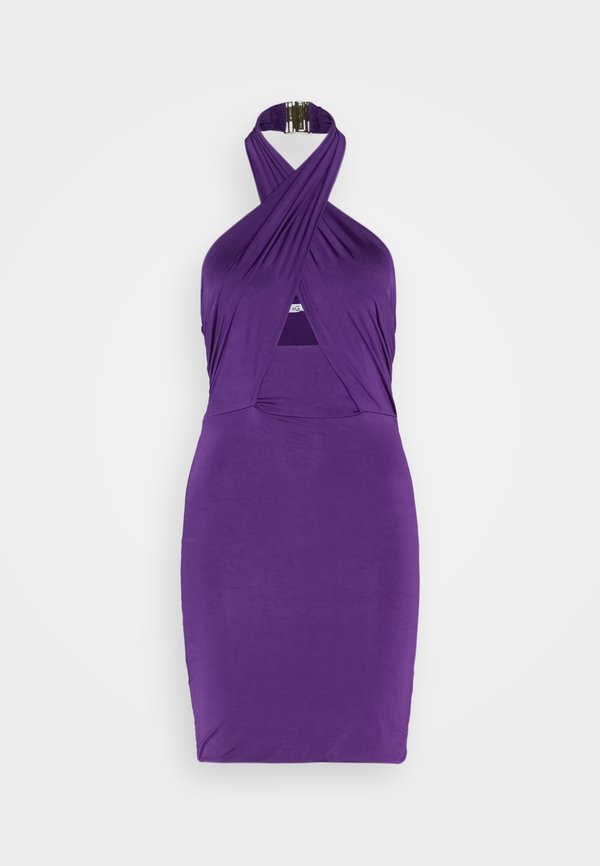 WAL G. PARTY LADY HALTER NECK MINI