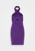 WAL G. PARTY LADY HALTER NECK MINI
