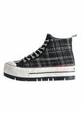 Desigual TARTAN PLATFORM HIGH-TOP