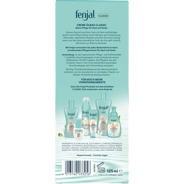 Creme Ölbad Classic Fenjal