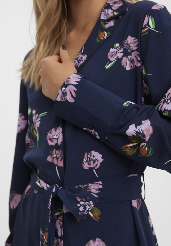 Vero Moda VMLYDIA CALF SHIRT DRESS