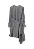 & OTHER STORIES & OTHER STORIES ASYMMETRIC LONG-SLEEVE MINI DRESS