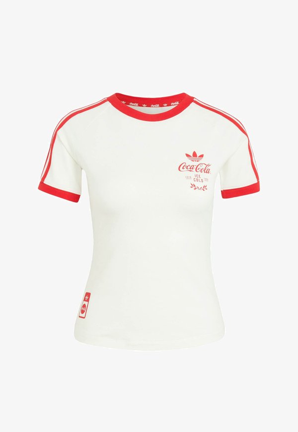 adidas Originals adidas X Coca-Cola 3-Stripes - Print T-shirt - core white