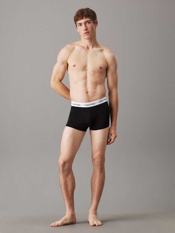 Calvin Klein Underwear 3 PACK  - Trunks - black
