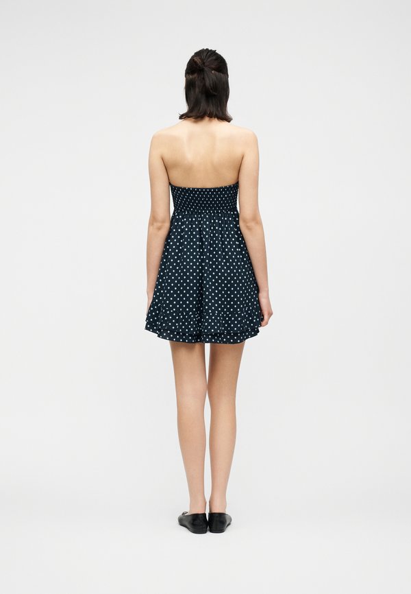 Hollister Co. STRAPLESS RUFFLE BABYDOLL MINI