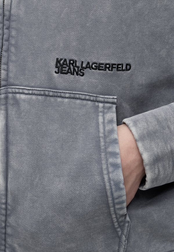 Karl Lagerfeld Jeans RELAXED WASHED BOMBER