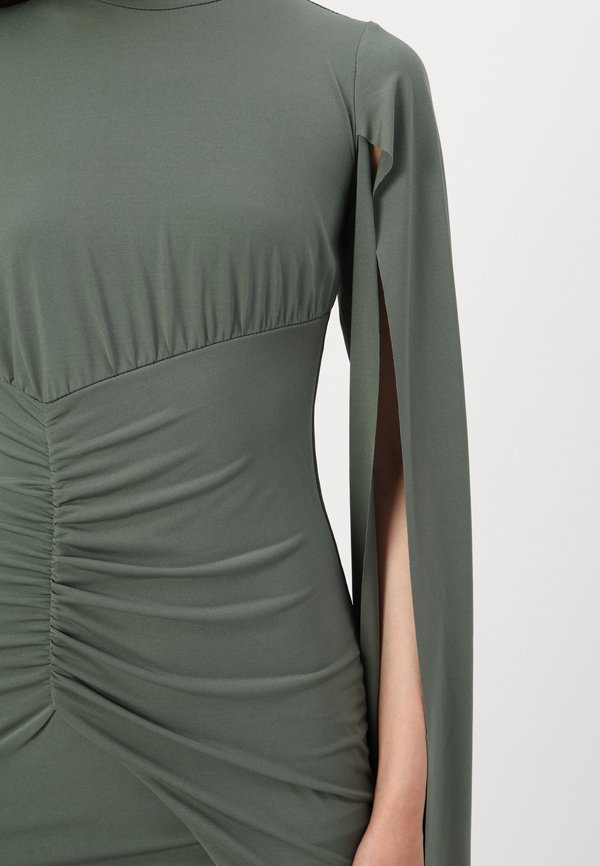 WAL G. DOHA OPEN SLEEVE SLINKY DRESS
