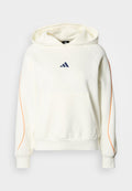 adidas Sportswear STADIUM - Hoodie - off white/pure orange/dark blue