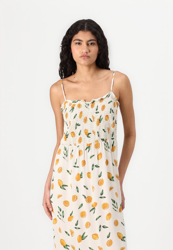 Pieces PCNYA STRAP MIDI SMOCK DRESS