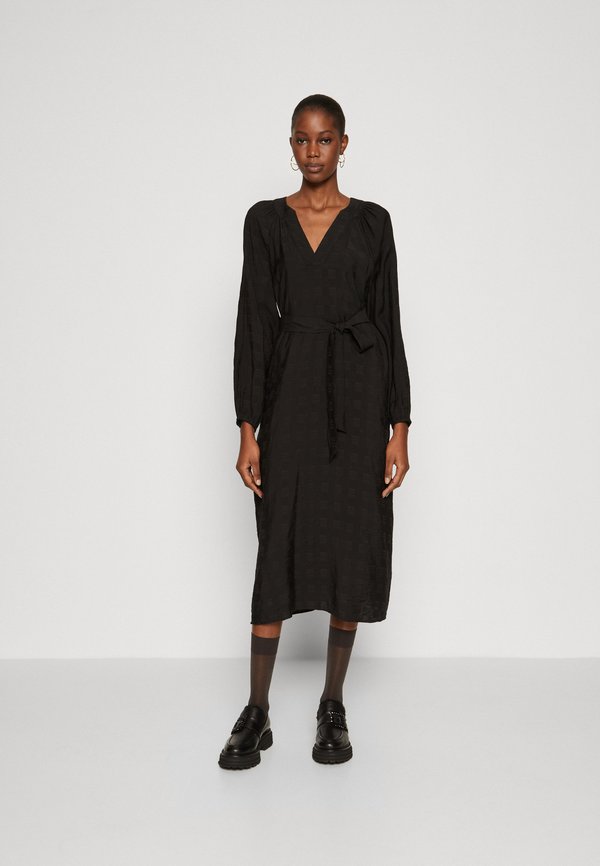Selected SLFPERCY V NECK MIDI DRESS