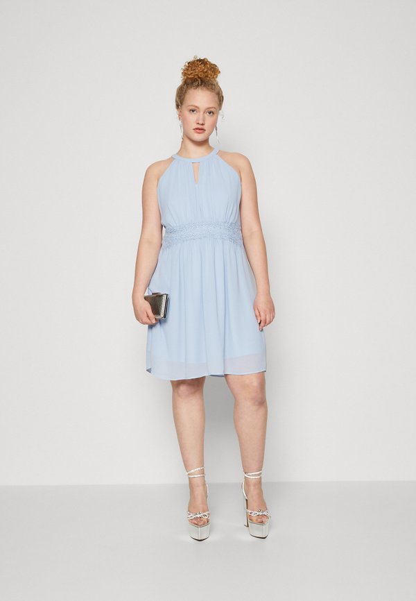 EVOKED VILA VIMILINA HALTER NECK DRESS