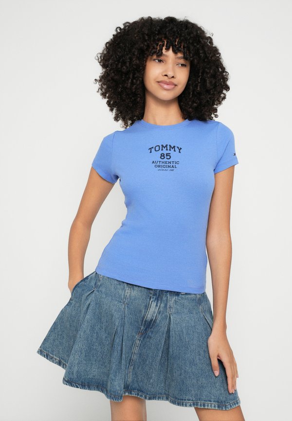 Tommy Jeans LOGO RIBBED SLIM T-SHIRT