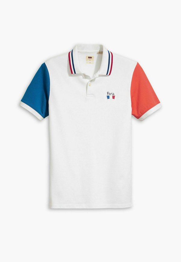 Levi's® SLIM HOUSEMARK POLO QUARTER TIPPING LEMO