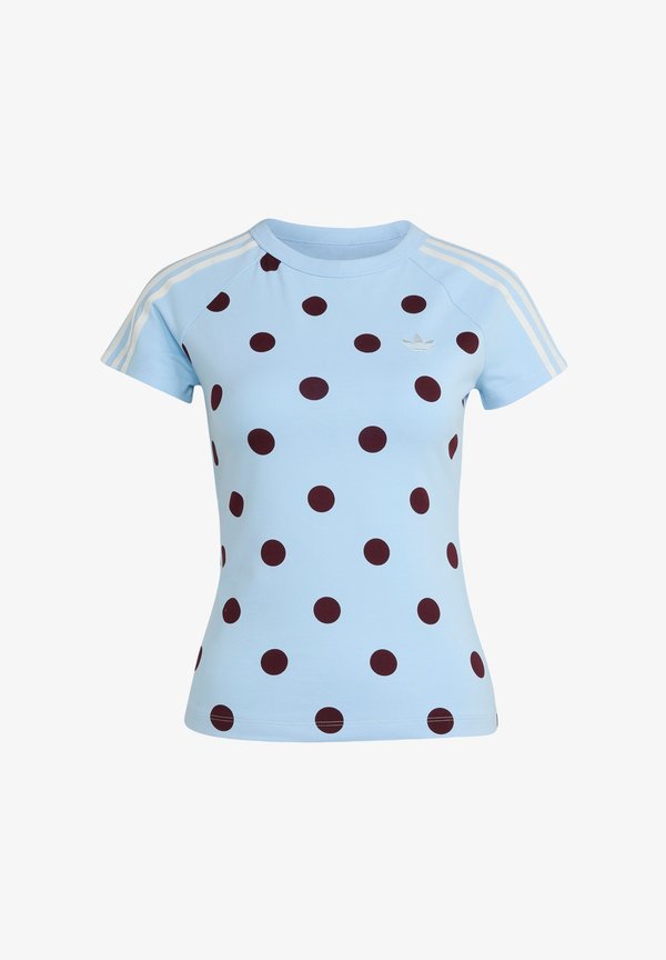 adidas Originals POLKA DOT CALI TEE - Print T-shirt - clear sky