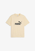Puma ESSENTIALS ELEVATED NO.1 RELAXED T-SHIRT - Print T-shirt - buttercream