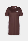 adidas Sportswear SHIFT - Jersey dress - shadow brown
