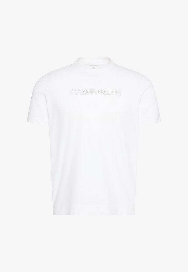 Calvin Klein UNISEX - Print T-shirt - bright white