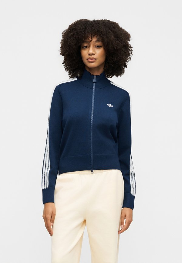 adidas Originals FIREBIRD - Cardigan - dark blue/white
