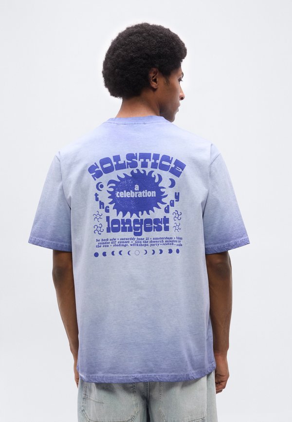 Scotch & Soda FRONT AND BACK ARTWORK LOOSE FIT COLDDYED