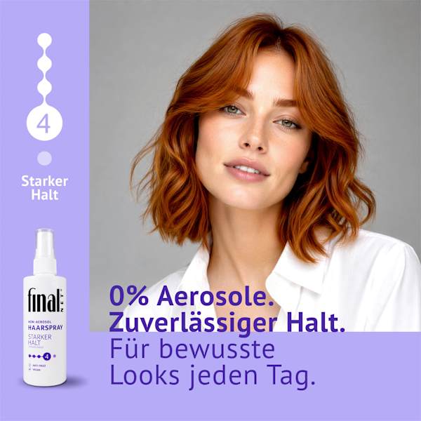 Haarspray Starker Halt Final Net