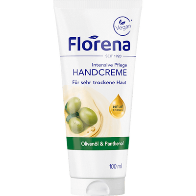 Florena Hand cream intensive care olive oil & panthenol, 100 ml