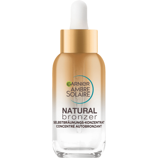 Selbstbräuner Konzentrat Gesicht Natural Bronzer Garnier Ambre Solaire