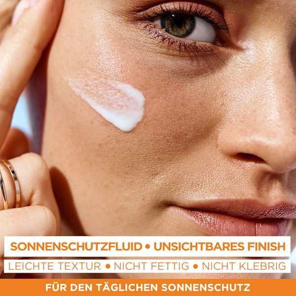 Sonnenfluid Gesicht super UV mit Niacinamid, LSF 50+ Garnier Ambre Solaire