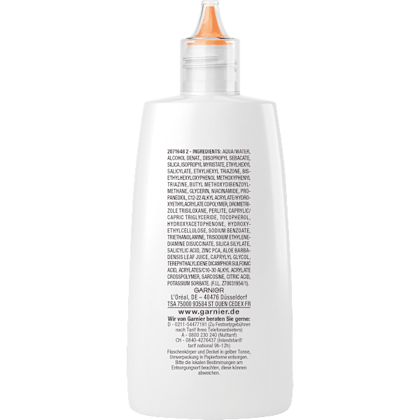 Sonnenfluid Gesicht super UV mit Niacinamid, LSF 50+ Garnier Ambre Solaire