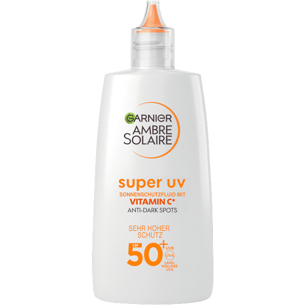 Sonnenfluid Gesicht super UV mit Vitamin C, LSF 50+ Garnier Ambre Solaire