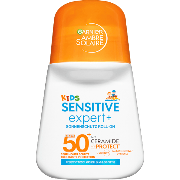 Sonnenroller Kids sensitive expert +, LSF 50+ Garnier Ambre Solaire