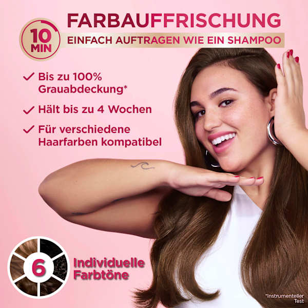 Intensivtönung Dunkelbraun GARNIER Color Sensation