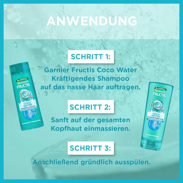 Shampoo Coco Water GARNIER FRUCTIS
