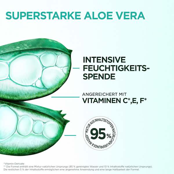 Shampoo Hair Food Aloe Vera GARNIER FRUCTIS