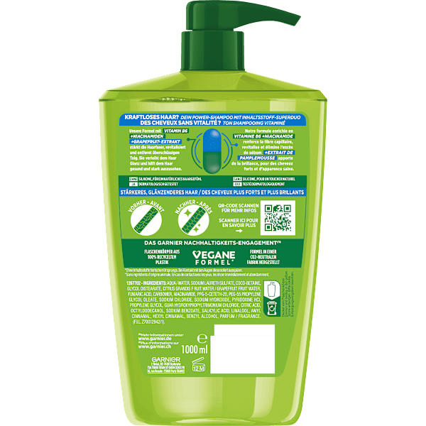Shampoo Kraft & Glanz GARNIER FRUCTIS