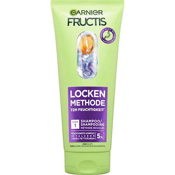 Shampoo Locken Methode Feuchtigkeit GARNIER FRUCTIS