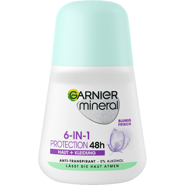 Antitranspirant Deo Roll-on Mineral Protection 5 GARNIER mineral