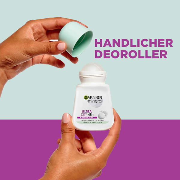 Antitranspirant Deo Roll-on Ultra Dry 48h GARNIER mineral