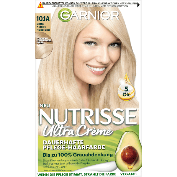 Haarfarbe 10.1A  Extra kühles Hellblond, 1 St GARNIER NUTRISSE