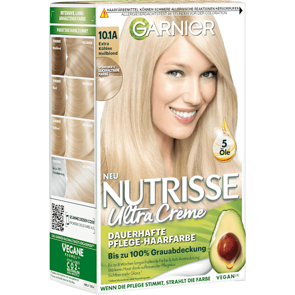 Haarfarbe 10.1A  Extra kühles Hellblond, 1 St GARNIER NUTRISSE